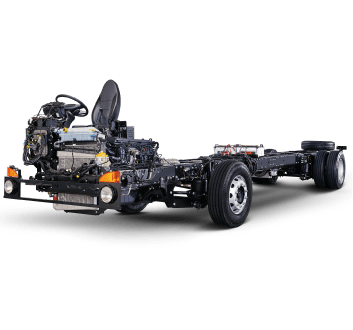 Heavy Duty Bus 1624 Chassis - Trident Trucking – BharatBenz Trucks ...