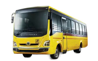 bharatbenz-school-bus non ac